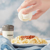 Travel Mini Salt and Pepper Shakers, Set of 2, Moisture Proof, BPA Free - CRYSTALIA GLASS